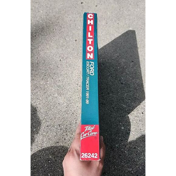 1991-1999 Ford Escort ZX2 Mercury Tracer Service Repair Manual Chilton 26242 - Picture 5 of 11